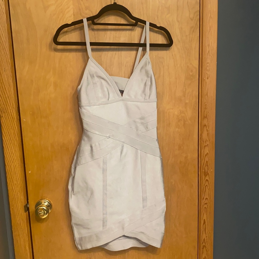 Fitted bandage dress